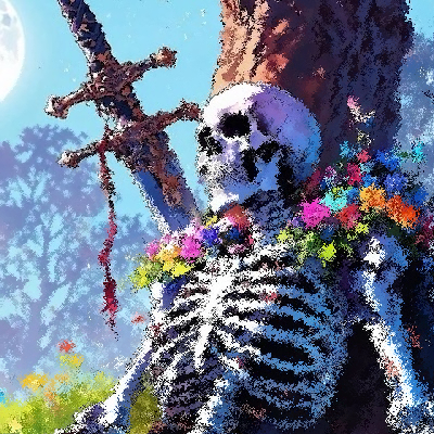 Output Image (400px * 400px) with perlin noise applied